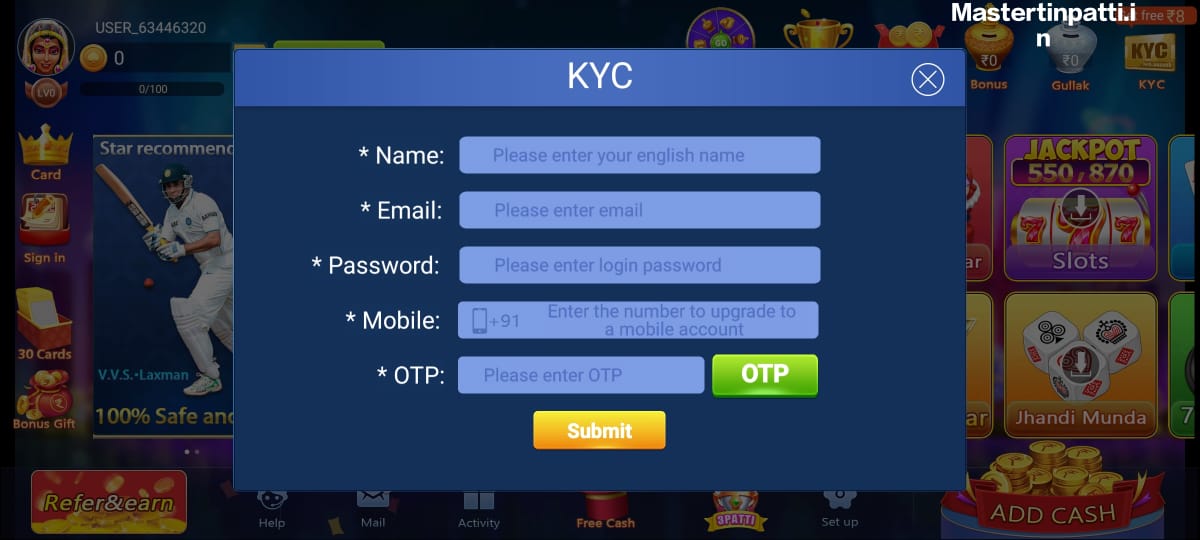Withdrawal Teen Patti Master Download