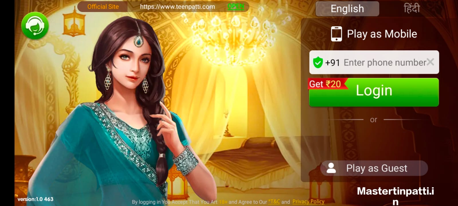 Create Account In Teen Patti Master Hack